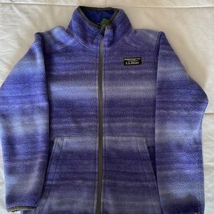 Girl’s LL Bean fleece, size 10-12